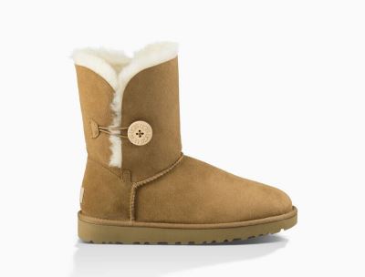 UGG Bailey Button II Womens Classic Boots Chestnut/ Brown - AU 15NG